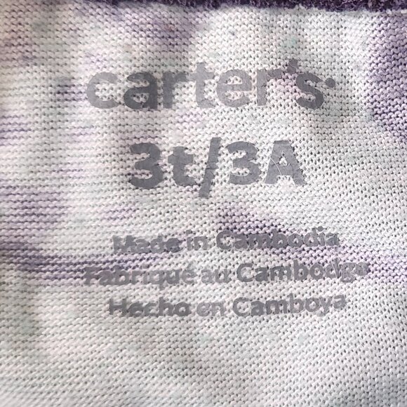 Carter's Animal Outline Knit Sleeper Footed Pajamas Toddler Boy Size 3T - Picture 4 of 5